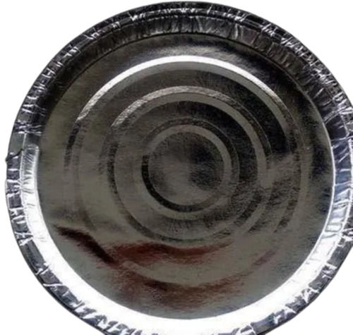 Light Weight Eco Friendly Portable Round Easy To Use Disposable Foil Plate Application: For Event And Party