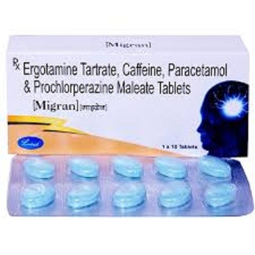 Migran Pharmaceutical Tablets Recommended For: Doctor