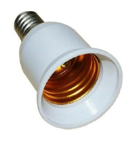 White Smooth Finish 12V Home And Office Plastic Cfl Cap