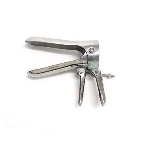 Silver Stainless Steel Cusco Vaginal Speculum