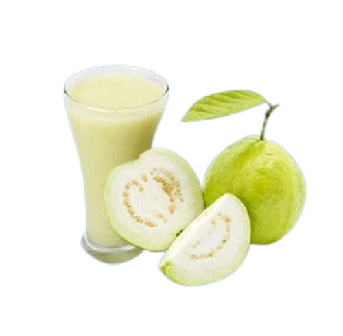 100% Non-Artificial Color And Flavor Organic White Guava Pulp 