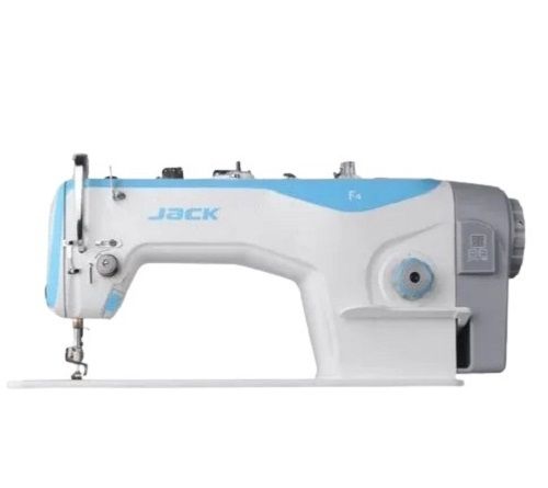 White And Blue 13 Mm Foot 5000 Spm Industrial Greed Lockstitch Jack Sewing Machine