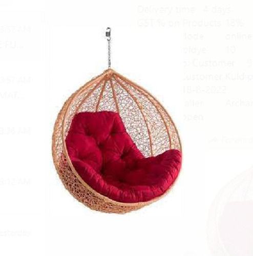 Comfortable Iron Made Modern Hanging Swing Chair For Garden 
