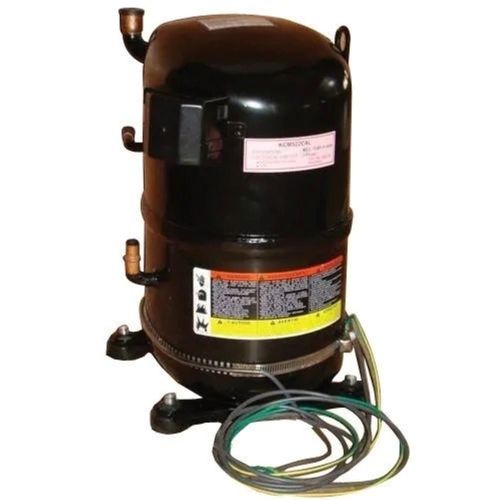 Black 220-240 Volt Lubricated Electric Piston Driven Reciprocating Compressor