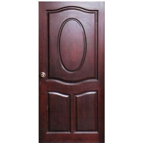 7 X 3 Feet Interior Brown Pinewood Flush Shutter Door