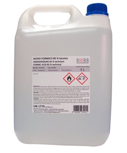 रबर उद्योग और कोगुलेटिंग रबर लेटेक्स के लिए कोई भी फॉर्मिक एसिड लिक्विड