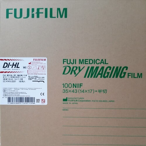 Fuji DI-HL Laser Dry Imaging X Ray Film For Hospitals, No Chemical Waste