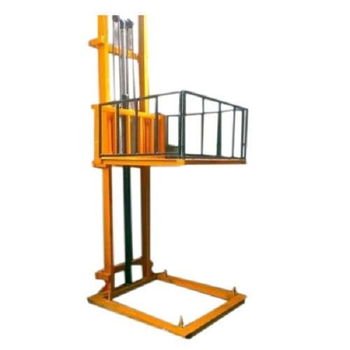 MS Hydraulic Goods Lift, Capacity 1-2 Ton