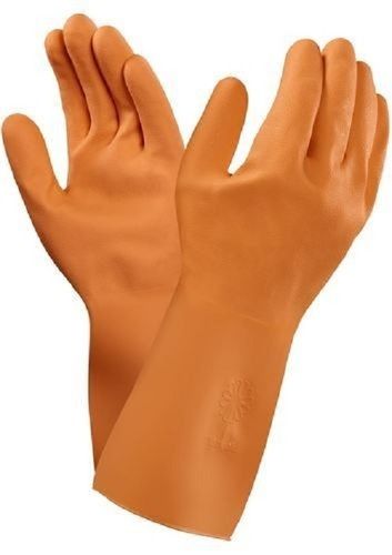 Premium Quality Waterproof Plain Full Finger Rubber Safety Hand Gloves