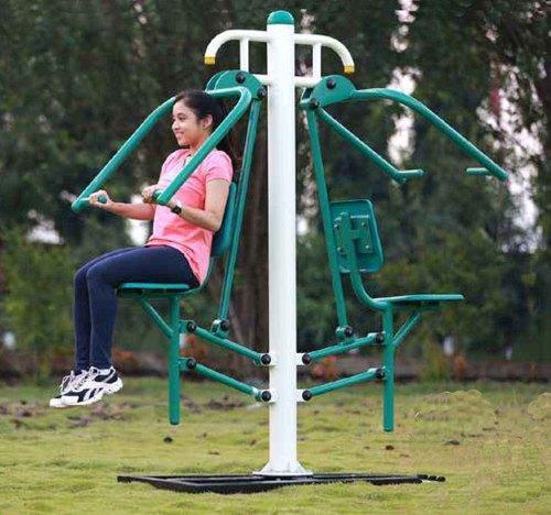 Seated Puller Fitness Set For Park, Outdoor Ground