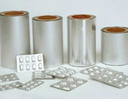 Silver Pharmaceutical Blister Foil Roll