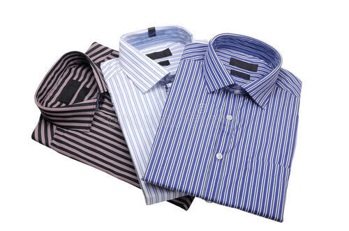 Men Full Sleeves Check Cotton Shirt For Formal Wear