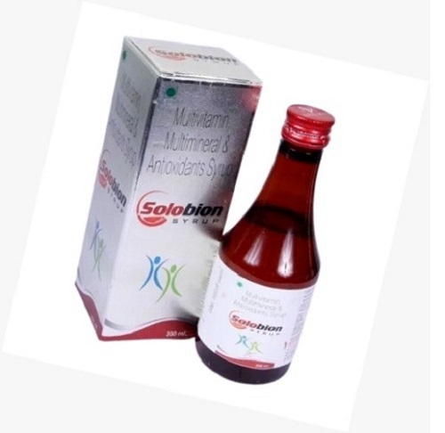 Multivitamin Multimineral And Antioxidants Solobion Syrup