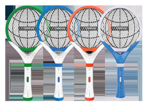 Portable Handheld Rechargeable Mosquito Swatter Racket For Home, Travel