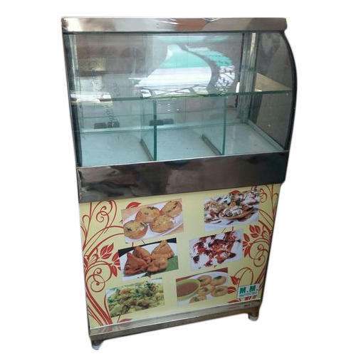 Stainless Steel Samosa Hot Case Display Counter For Restaurant & Hotel