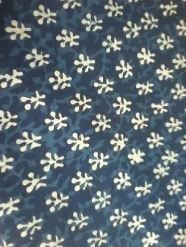 Washable Tear Resistant Block Printed Cotton Kurti Fabric 150Gsm 