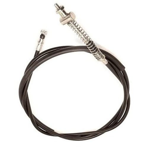 Black 1.5 Mm Stainless Steel And Pvc Heavy Duty Two Wheeler Brake Cable