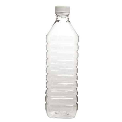 1 Liter Light Weight And Durable Screw Cap Round Empty Plastic Bottle