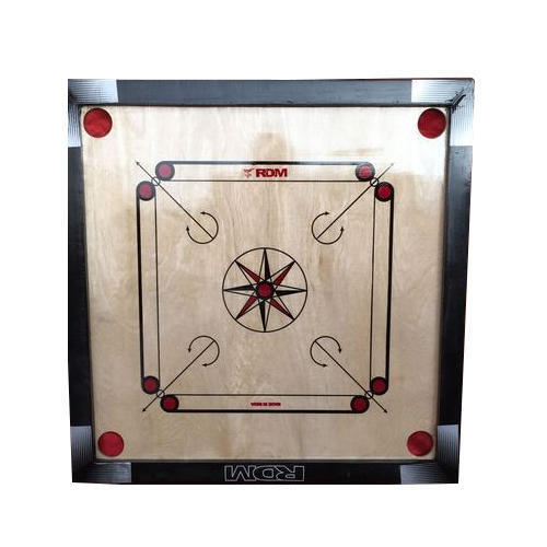 35 X 35 inches Water Resistant Wooden Carrom Board for Indoor Play