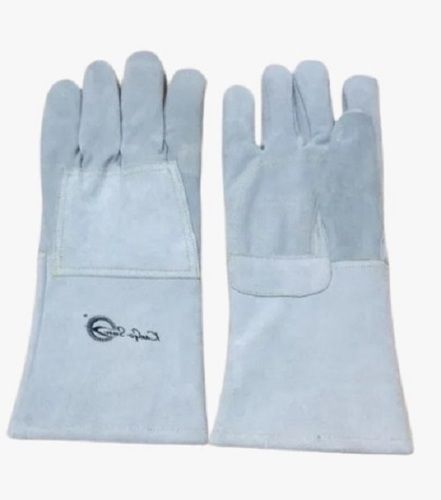 White Full Fingered Safety Windproof Knitted Industrial Driving Gloves