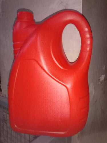 Red Hdpe Plastic Empty Can, Capacity 10 Liter