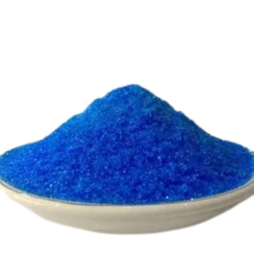 Solid Pure Tasteless Water Insoluble Copper Sulphate Crystals For Industrial Use