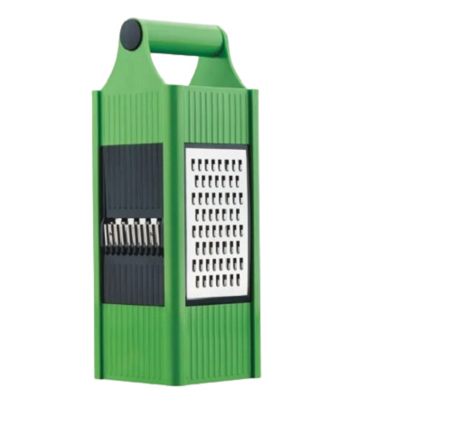 सब्जी काटने के लिए हरा स्टेनलेस स्टील ब्लेड और ABS प्लास्टिक बॉडी ग्रेटर