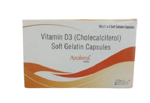 Vitamin D3 Cholecalciferol Soft Gelatin Capsules