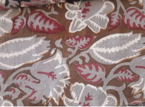 Washable Beautiful Lightweight Kalamkari Rayon Printed Fabric