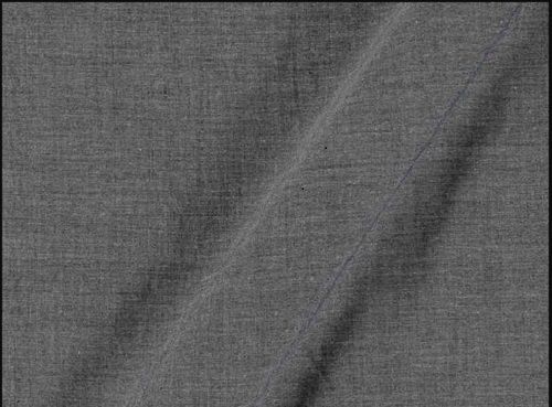 Gray 2.86 Cm Length 180 Gsm Plain Washable Durable Dyed Cotton Fabrics 