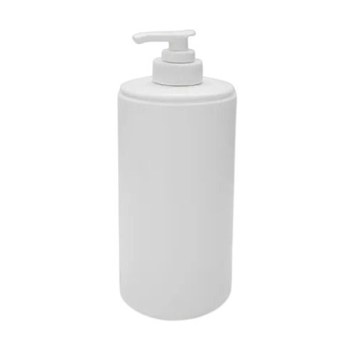 White 200 Ml Leak Proof Round Plastic Shampoo Bottle With Pump Sprayer