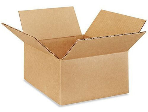 Brown 3 Ply Corrugated Box With Glossy Finished For Gifts