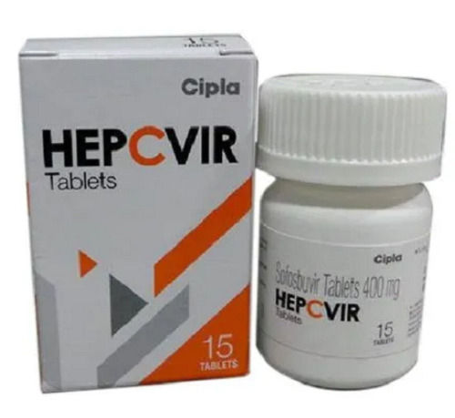  हेपेटाइटिस संक्रमण के लिए 400 मिलीग्राम सोफोसबुवीर हेपवीर आई टैबलेट 