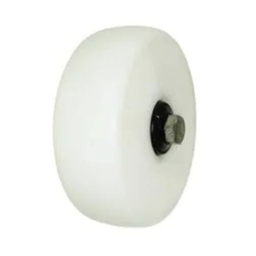 White 50-2000Kg Capacity Chemical And Water Resistance Polyurethane (Pu) Wheel