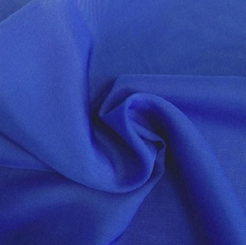 Blue Exceptionally Soft Plain Breathable Lycra Fabrics