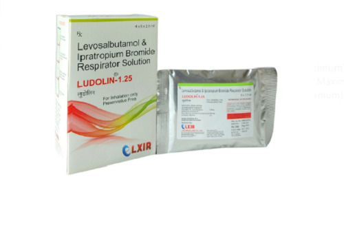 I.P.1.25 Mg Ipratropium Bromide Levosalbutamol Sulphate Repsule  Cas No: 34391-04-3