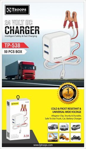 Tp-538 24 Volt Dc Charger For Intelligent Safety And Fast Charging