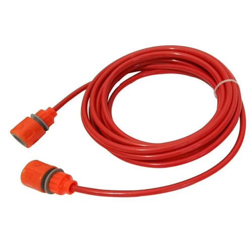 Red 1/2 Inch Diameter Round Car Washing Hose Pipe 