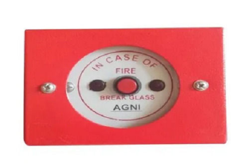 12 Volt Red Poly-Styrene Plastic Industrial Electrical Security Fire Alarm Alarm Time: 15 Seconds