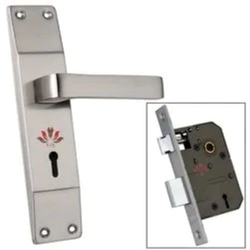 200-400gm Chrome Rectangular Stainless Steel Door Lock For Safety