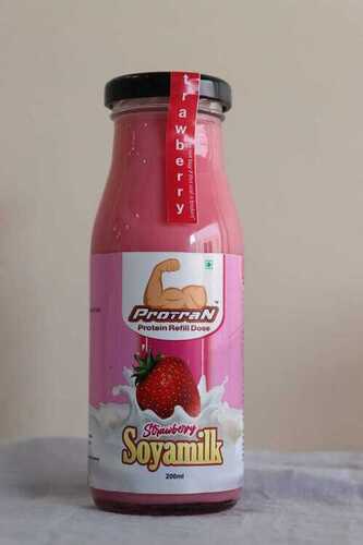 200ml Strawberry Flavor Soyamilk, 4 Months Shelf Life