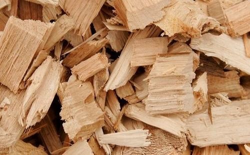 5 Mm 380 Kg/M3 Ash Tree Grade A2 Biomass Solid Fuel Wood Chips 