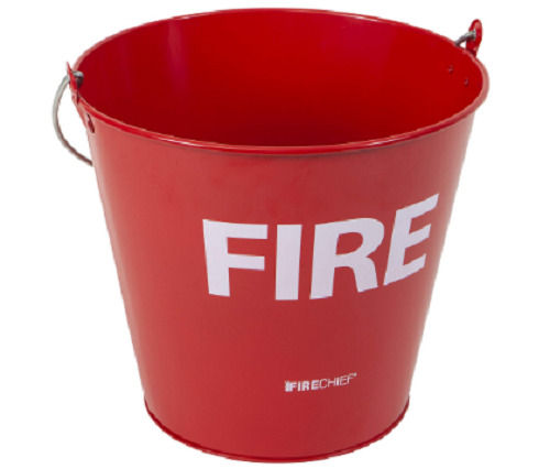 750 Gram Rust Proof Iron Paint Coated Fire Safety Bucket Application: For Industrial