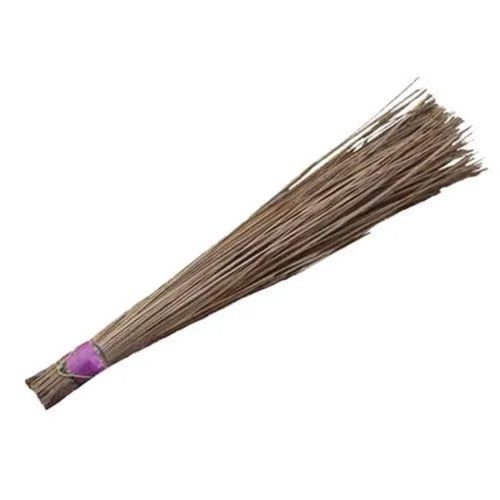 Brown Eco Friendly Long Lasting Comfortable Grip Cleaning Coconut Broom 