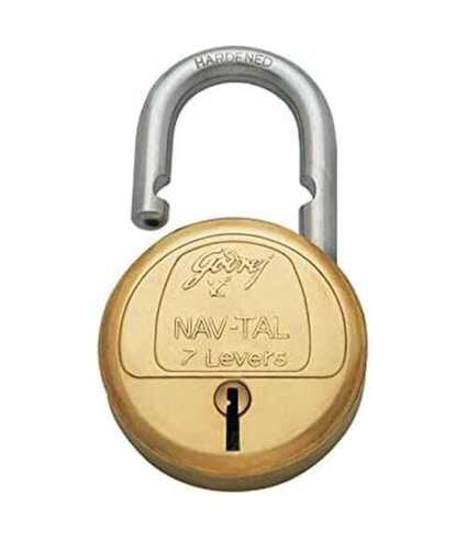 Silver Normal Brass Safety Padlocks For Home, 40 Mm Padlock Size