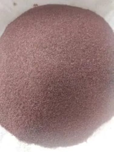 0.111-0.187 Mm Grain Size Silicon Dioxide (Sio2) Abrasive Sand For Industrial Use  Body Material: Rubber