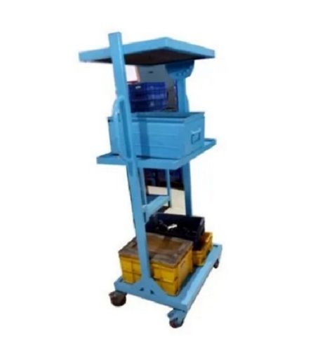 1200x600x750 Mm Size 500 Kg Carrying Luggage Material Handling Trolley