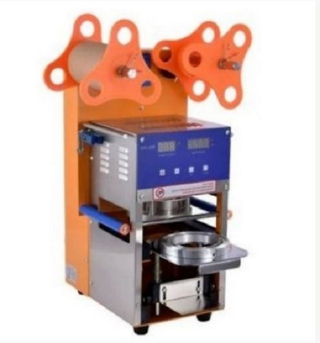 240 Volt Mild Steel Automatic Tea Cup Sealing Machine