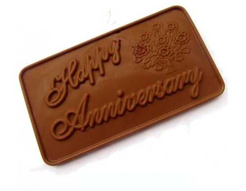 Delicious Brown Rectangular Shape Chocolates Bar For Gifting Shelf Life: 3 Months