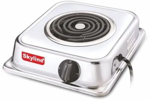 Hot Plate 2000 W Chrome Finish Application: Industrial